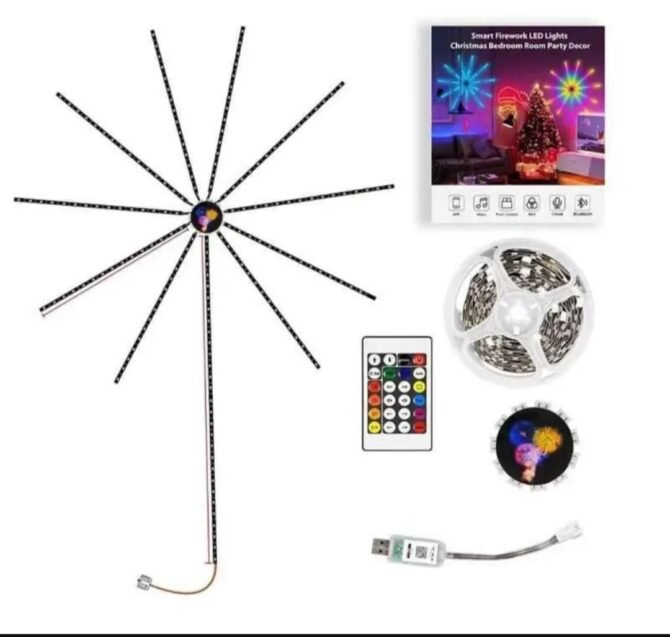led firework light