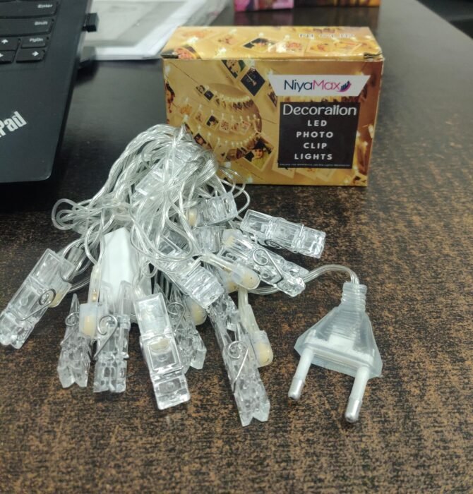 14 clips warm white lighting  pack of 10 pices